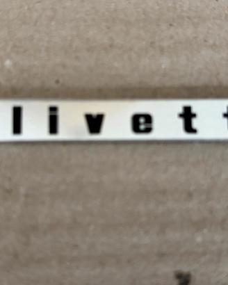 Olivetti Lettera 22 scrita serigrafata OLIVETTI