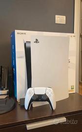 PS5 + Controller + Scatola + Usb Port expander