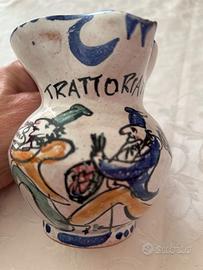 Brocca ceramica vintage Tre Gobbi Venezia