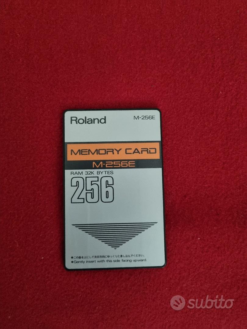 ROLAND M 256 E RAM CARD - Strumenti Musicali In vendita a Trapani