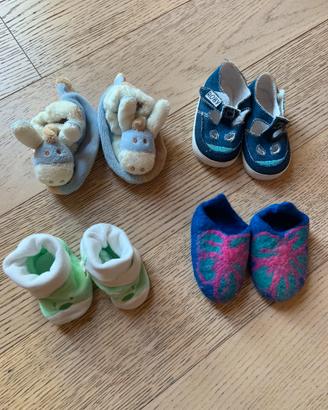 Set babbucce neonato