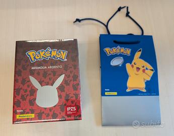 Pokeball medaglia Argento - Poste Italiane