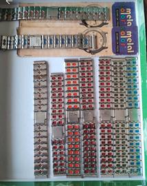 Timex - Kelton  Cinturini Metallici colorati NOS