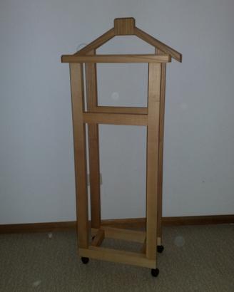Appendiabiti - Servo Muto in legno massiccio