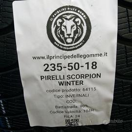 2 GOMME 235 50 18 PIRELLI A64115