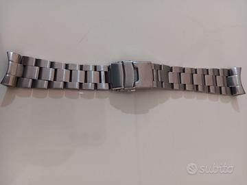 cinturino acciaio mm 22