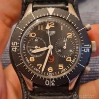 militare Bund Heuer Chrono FlyBack 3H dial permuto