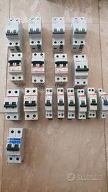 Magnetotermici 10A Siemens BTicino ABB Stotz