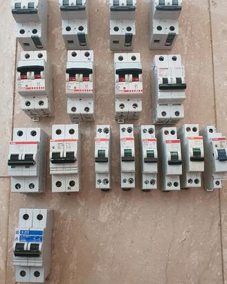 Magnetotermici 10A Siemens BTicino ABB Stotz