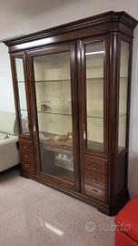vetrina in legno classica Stilema