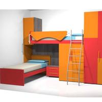 CAMERA ARREDO LETTI RAGAZZI