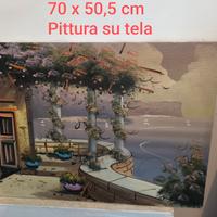 Pittura ad olio su tela