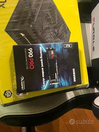 Ssd samsung 990 pro 2TB  mai aperta la confezione