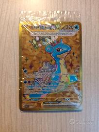 Pokemon Sealed Lapras ex SVP 164 Oro Gold Hyper Ul