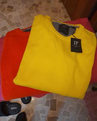 2 Maglie cotone girocollo