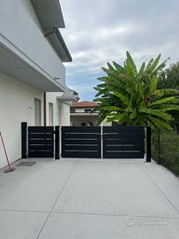 Cancello, ringhiere, porte, arredamento in ferro