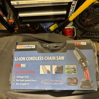 sega elettrica per potatura