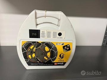 Set catene neve jope 070 maglia a rombo da 9mm