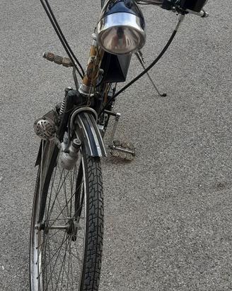 Bici bacchetta epoca con motore mosquito 38 B e fr