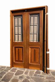 Porta noce massello due ante all’inglese