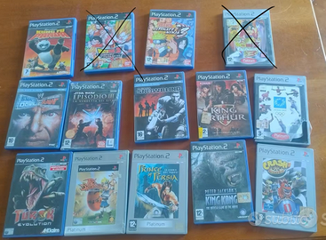 Lotto 12 Giochi Playstation 2