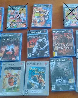 Lotto 12 Giochi Playstation 2