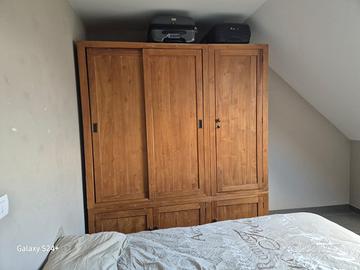 2 camere da letto in legno massello