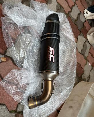 Scarico sc project Hypermotard 1100 e 796