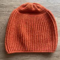 Cappello di CACHEMIRE arancio