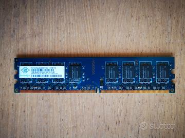 Modulo Ram da 1G Nanya NT1G1T64UH8B0BY-3C