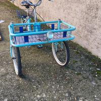 Bici 3 ruote con cestino