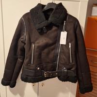 Giubbotto invernale donna nero/marrone XS