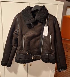 Giubbotto invernale donna nero/marrone XS