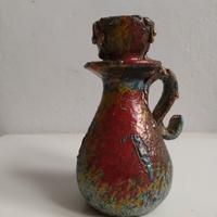 Vaso candelabro vintage Claudio Pulli cm 15 altezz