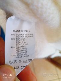 maglioncino donna lana d angora