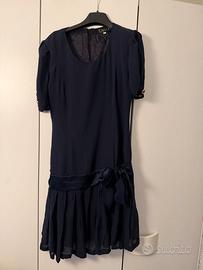 Abito blu notte elegante da cerimonia Cagli