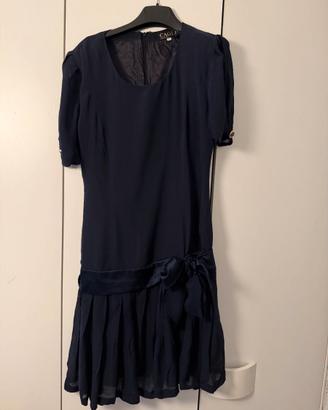 Abito blu notte elegante da cerimonia Cagli