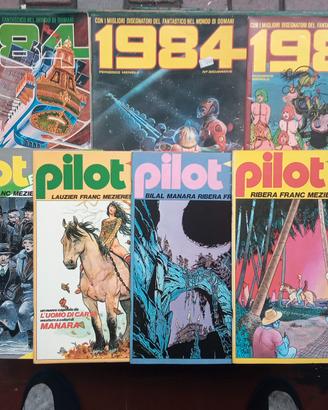 Riviste di Fantascienza a fumetti (anni '80/'82)