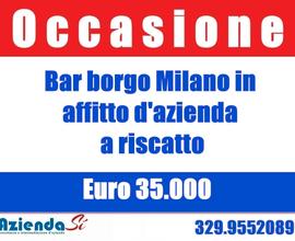 Bar B.go Milano anche gestione 10N Aziendasi