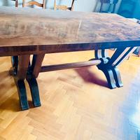 Tavolo Art Deco Allungabile De Capitani  Anni 40