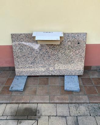 Lastra di granito rosa porrino