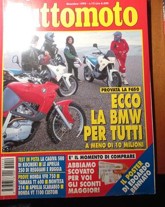 rivista TUTTOMOTO numero 12 del 1993