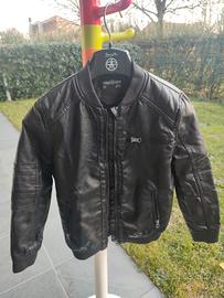 Giacca in ecopelle anni 6-7