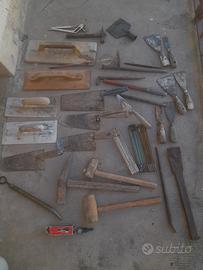 attrezzi muratore e giardino