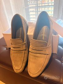 Mocassini scamosciati