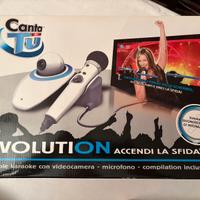 CANTA TU EVOLUTION Karaoke Microfono Videocamera