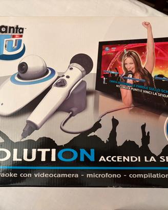CANTA TU EVOLUTION Karaoke Microfono Videocamera