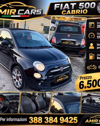 Fiat 500 C 1.2 Pop Star
