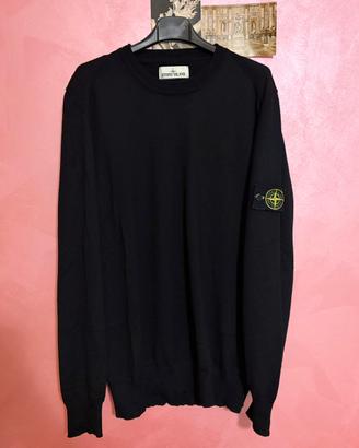 Maglione Stone Island nero lana
