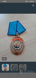 medaglia onorificenza CCCP 